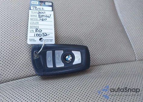 2011 BMW 550I Gran Turismo xDrive из США, поврежденный, VIN WBASP4C57BC341462